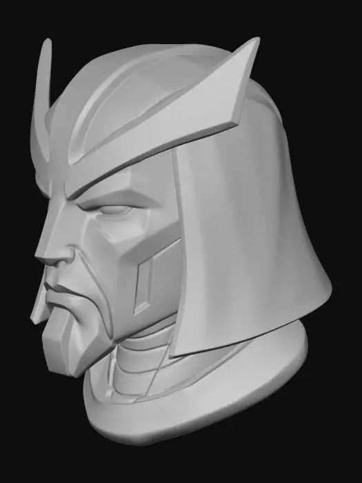 3D model for Crimson Iron Warlord