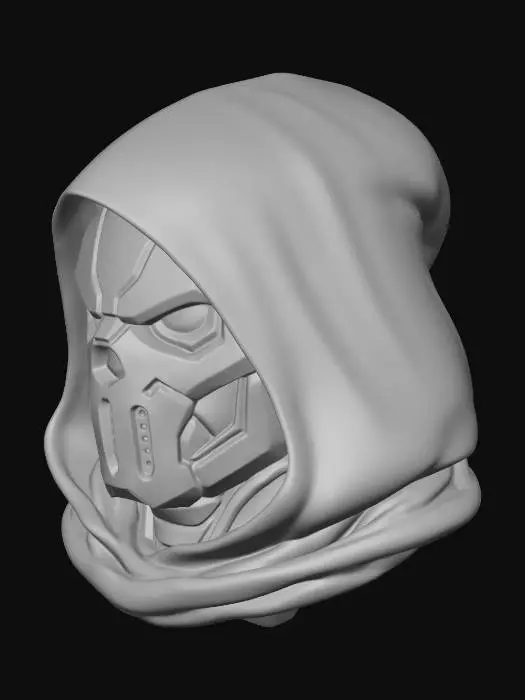 3D model for The Hooded Iron Reaper