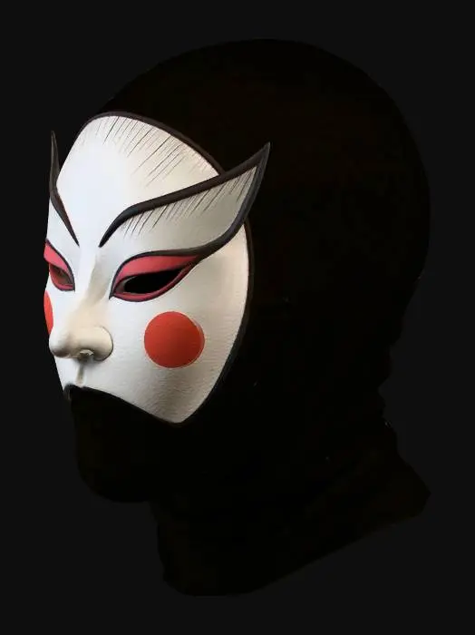 3D model for Crimson Masquerade