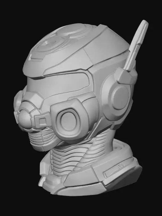 3D model for Crimson Sentinel