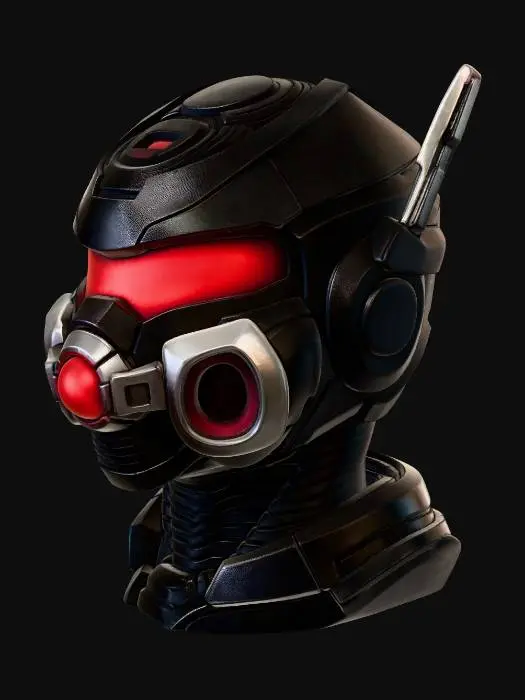 3D model for Crimson Sentinel