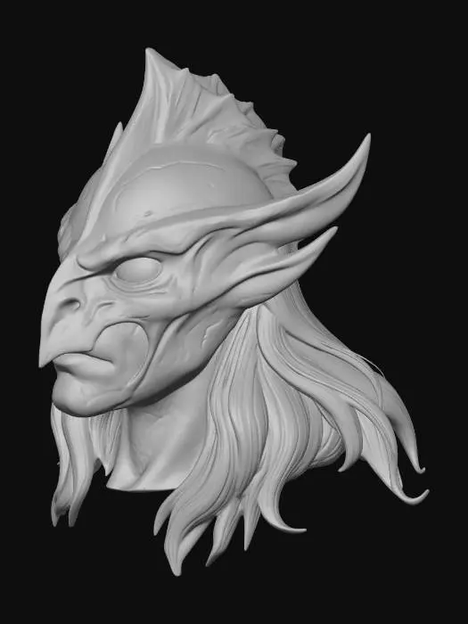 3D model for Stonewyrm Mask