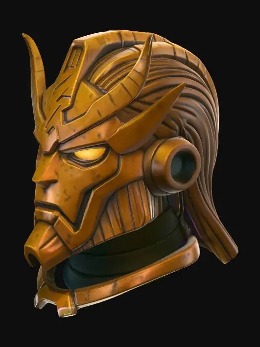 3D model for Sunforged Warhelm