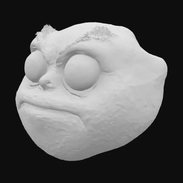 3D model for Green Grump