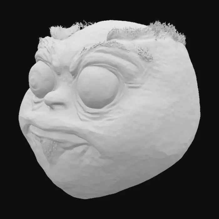 3D model for Green Grump