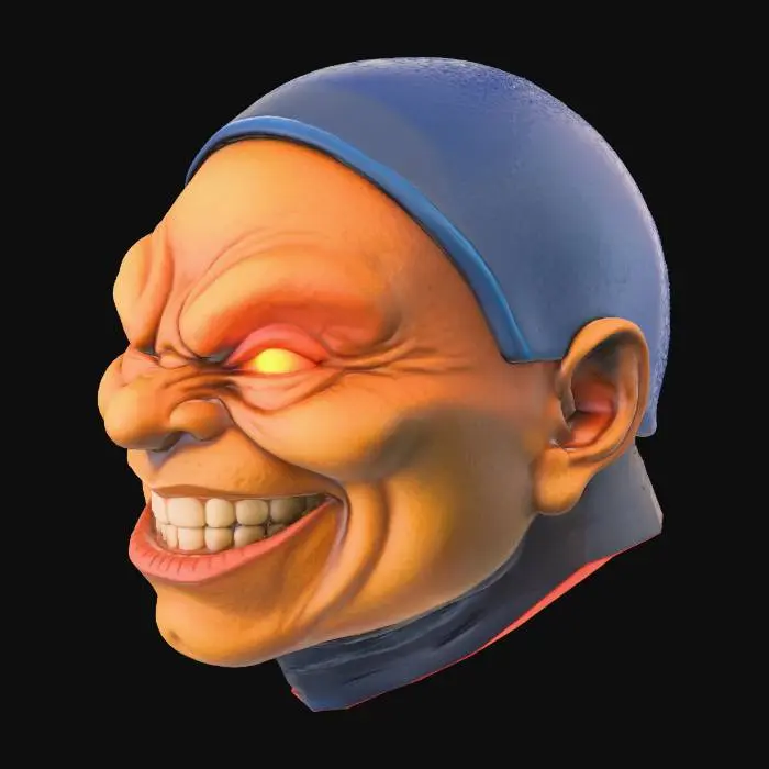 3D model for Inferno Grin