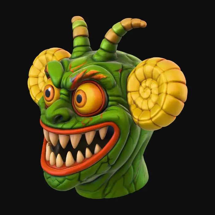 3D model for Goblin Grin