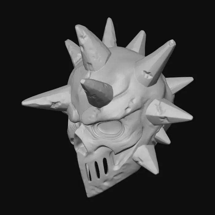 3D model for Spiked Fury Skull