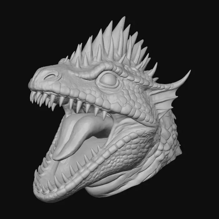 3D model for Dragon's Roar