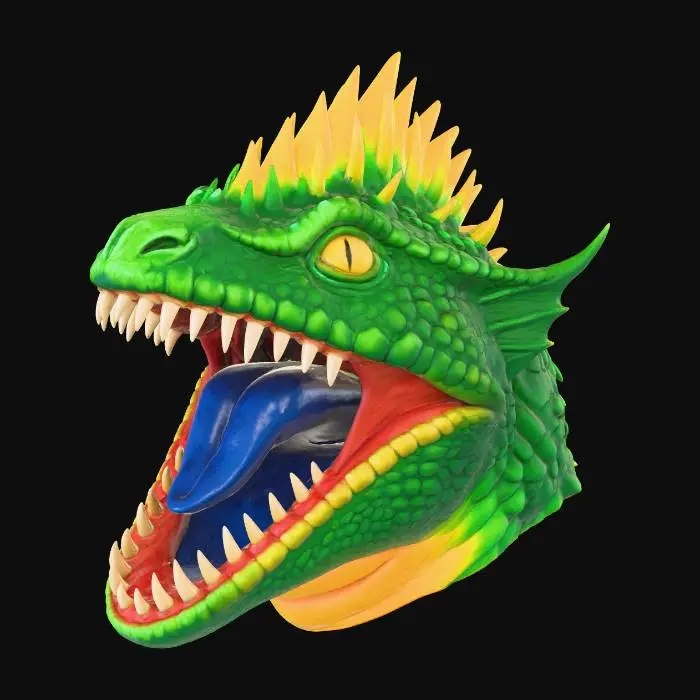3D model for Dragon's Roar