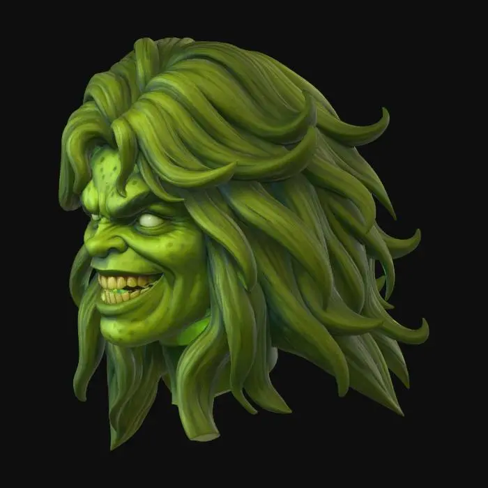 3D model for Emerald Grin