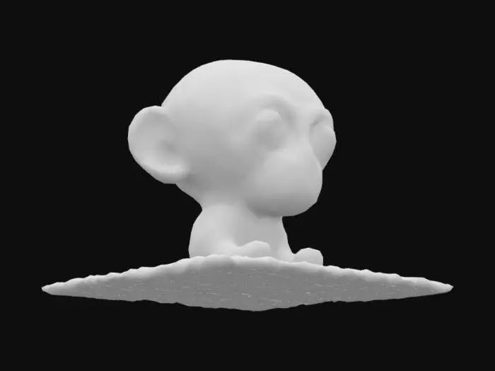 3D model for Melancholy Monkey