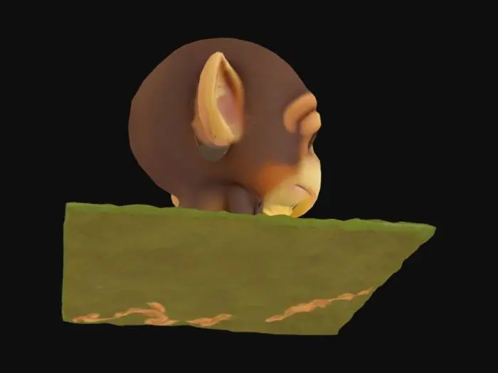 3D model for Melancholy Monkey