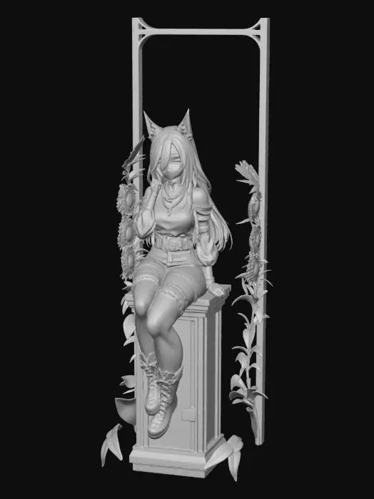 3D model for blackcat