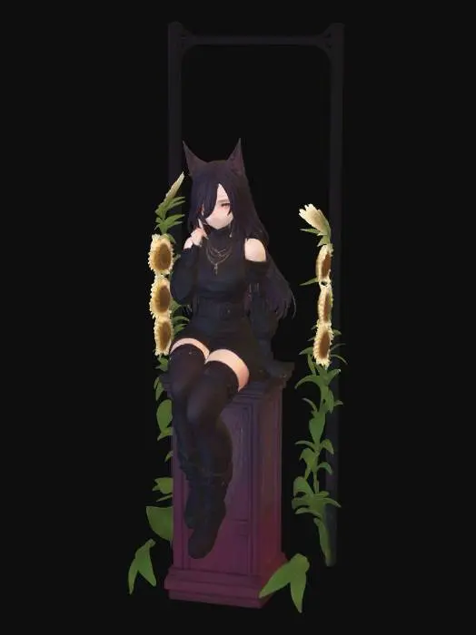3D model for blackcat