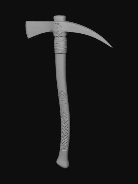3D model for Viking Runic Pickaxe