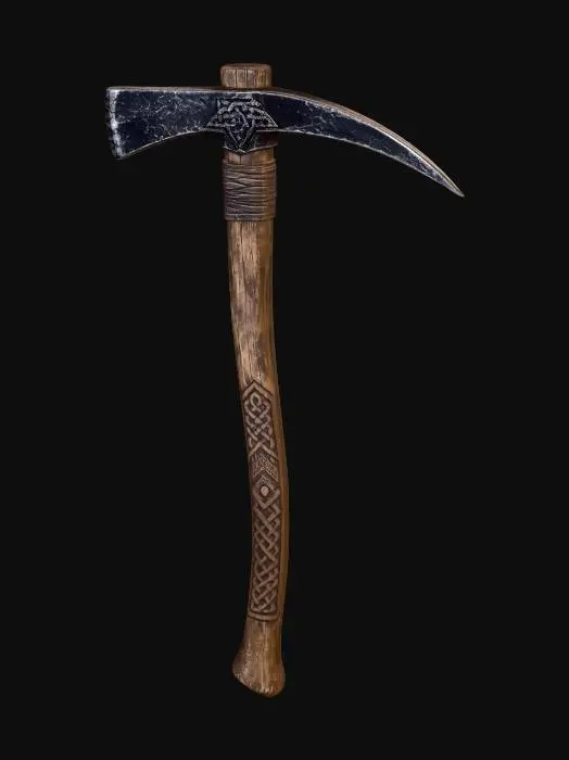 3D model for Viking Runic Pickaxe