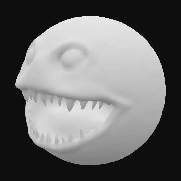 3D model for Soccer Ball Monster