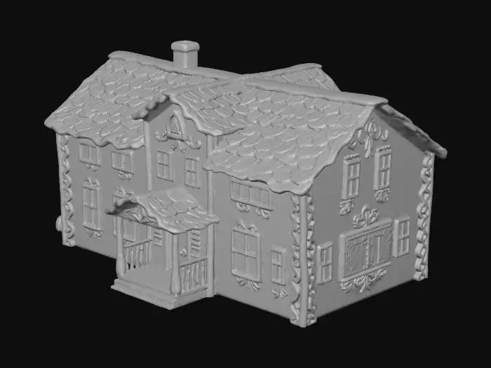 3D model for Gingerbread house