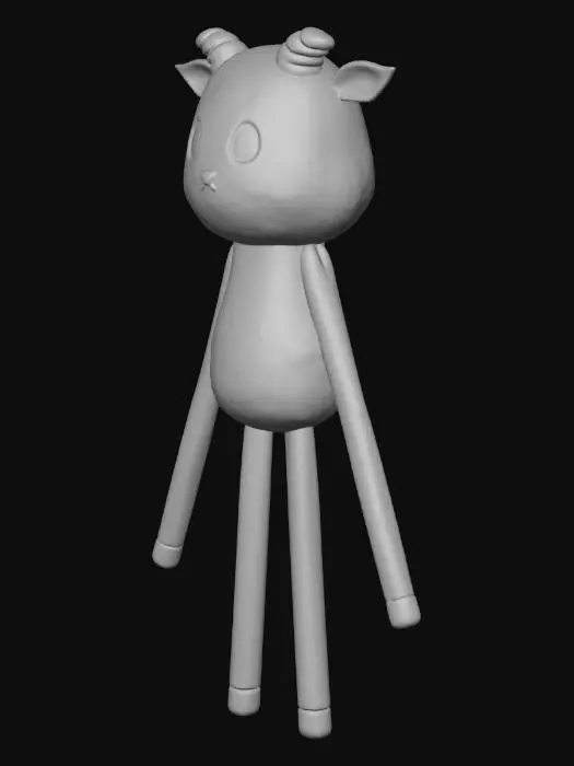 3D model for Cuddly Creature