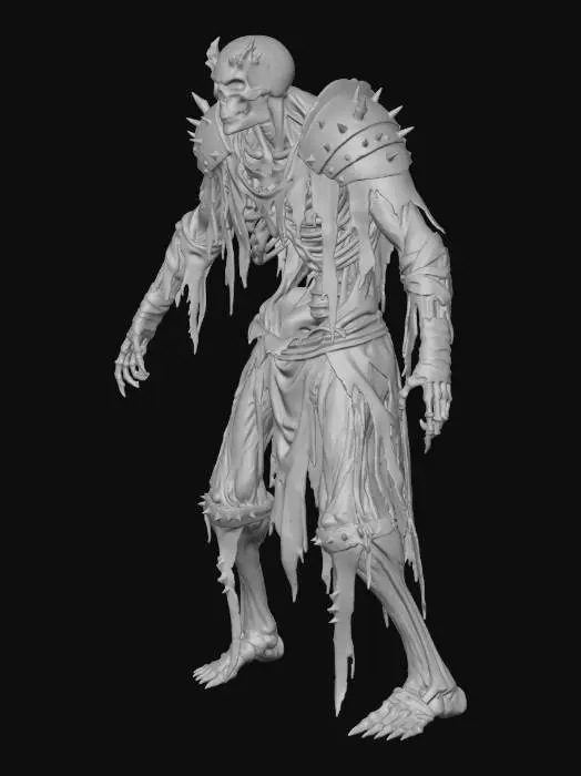 3D model for Emerald Gaze Lich