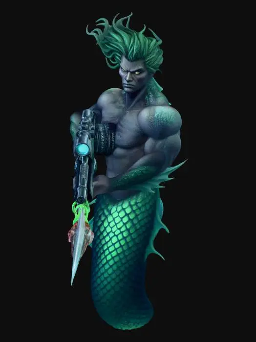 3D model for Abyssal Marksman