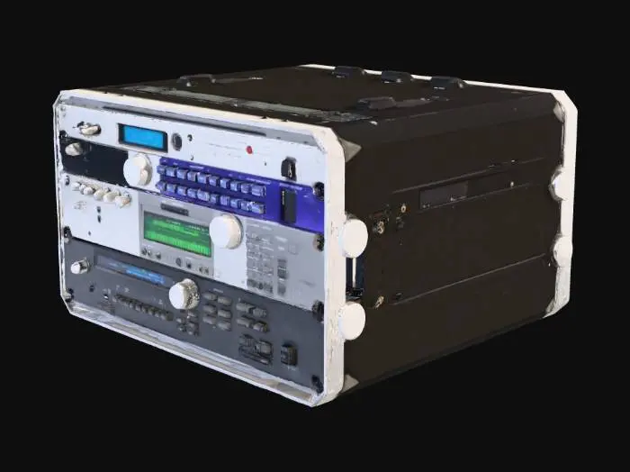 3D model for Synthesizer Rack Setup