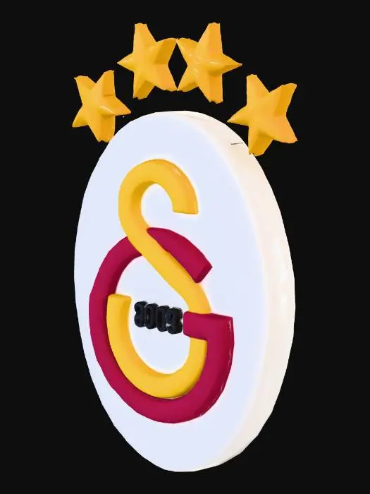 3D model for Galatasaray Logo