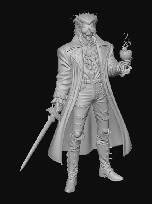 3D model for Neon Night Knight