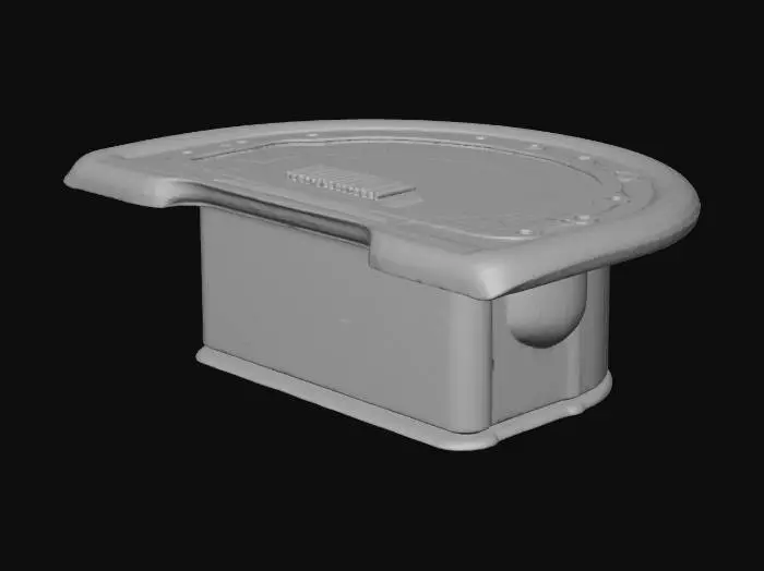 3D model for Blackjack Table