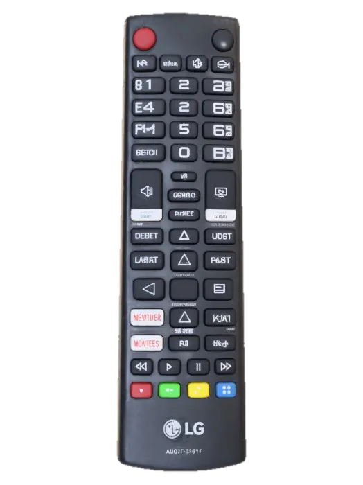 Remote Control 3D model, vytvořený pomocí AI