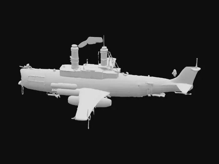 3D model for Skyward Voyage