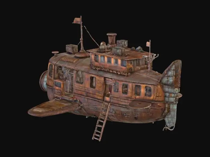 3D model for Sky Steamboat Adventure