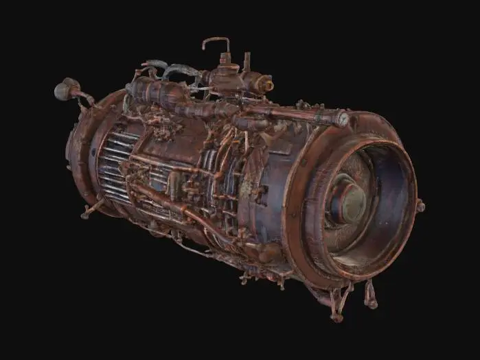 3D model for Skyward Engine