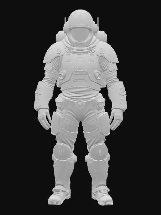 3D model for Steampunk Scientific researcher