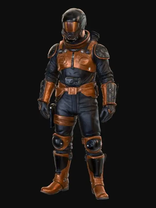 3D model for Steampunk Traveler