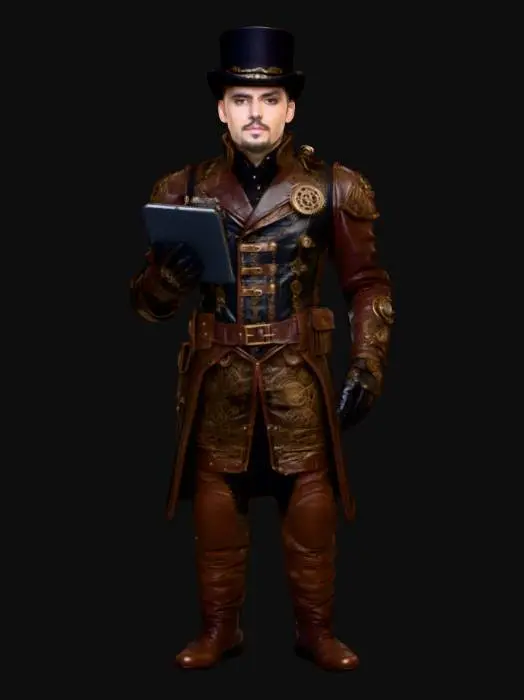 3D model for The leader is a gray network