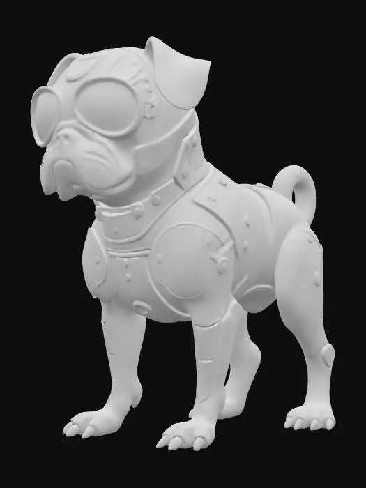 3D model for Steampunk Mops