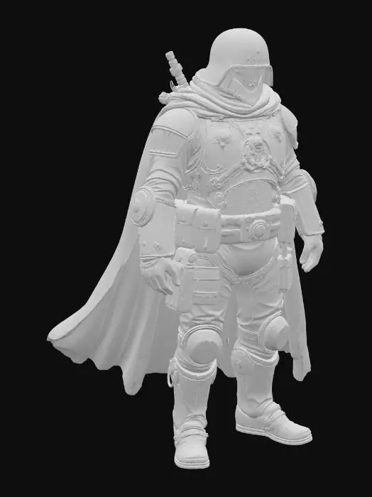 3D model for Steampunk Guardian