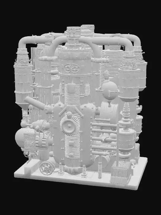 3D model for Steampunk Steam generator
