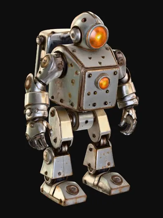 3D model for Steampunk Dominion Robot