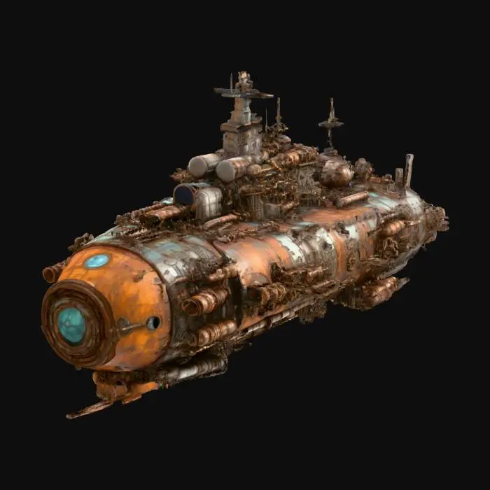 3D model for Skybound Dreadnought