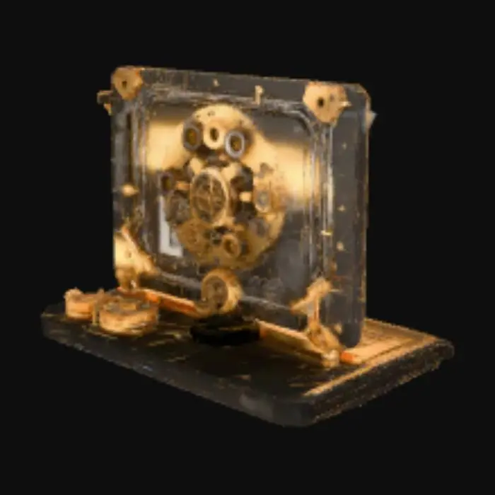 3D model for Steampunk Computer