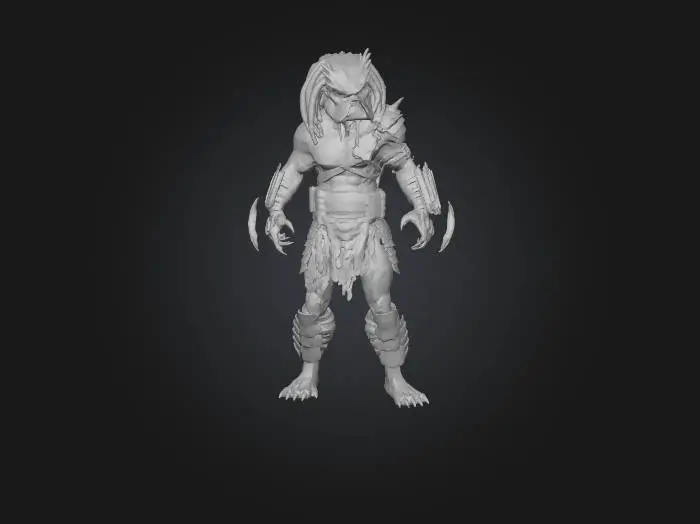 3D model for Predator in the Jungle, #villain#