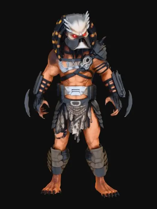 3D model for Predator in the Jungle, #villain#