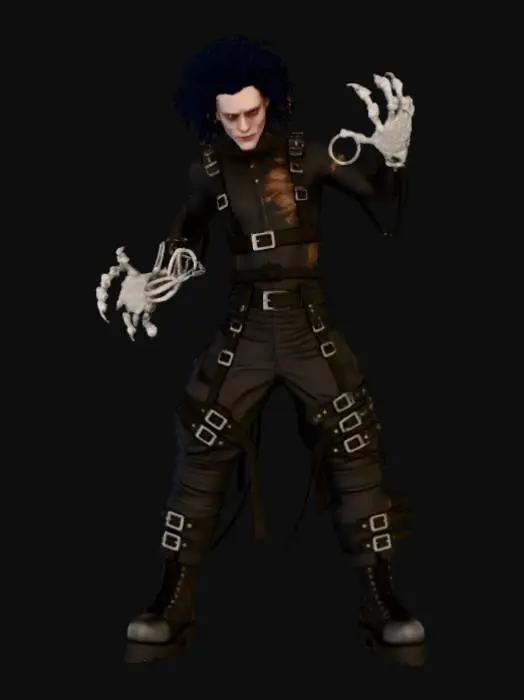 3D model for Scissorhands Streetscape, #villain#