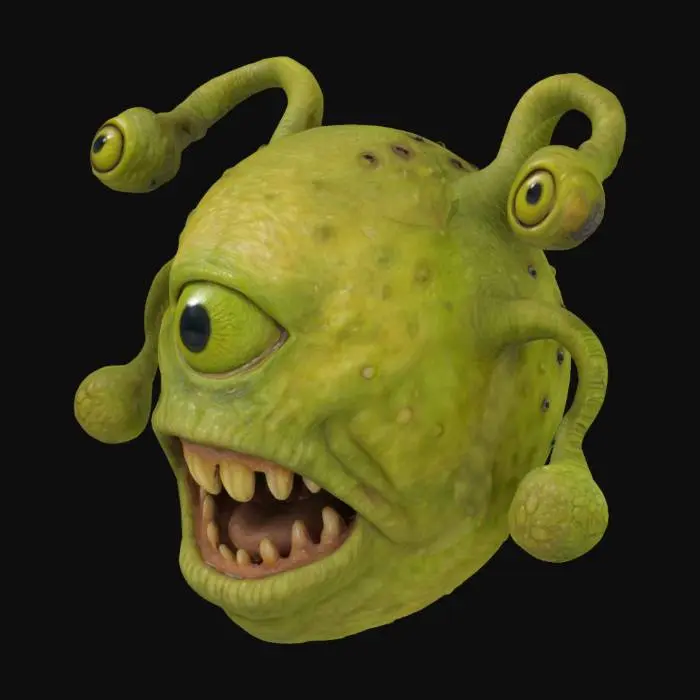 3D model for Tibia Bonelord