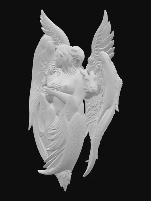3D model for Angel of Four Faces(Cheribum)
