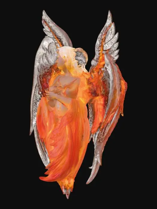 3D model for Angel of Four Faces(Cheribum)