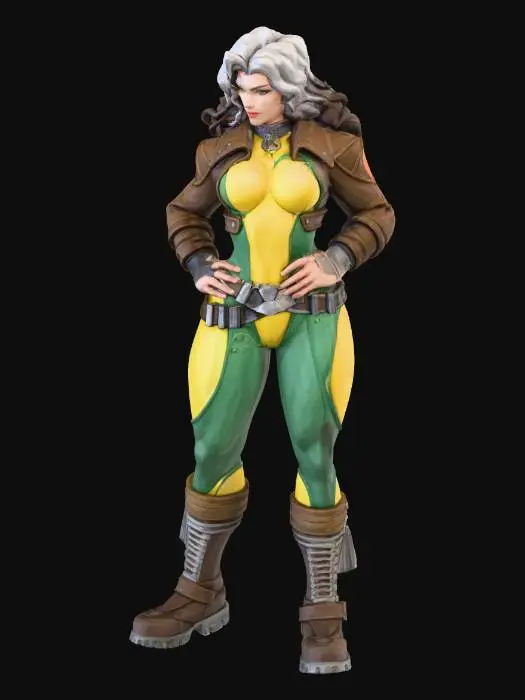 3D model for Superhero Style